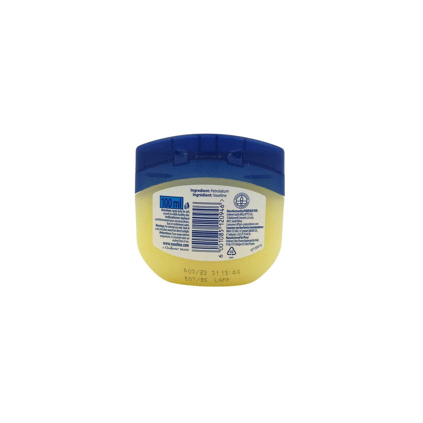 Vaseline Pure Petroleum Jelly Original 100ml