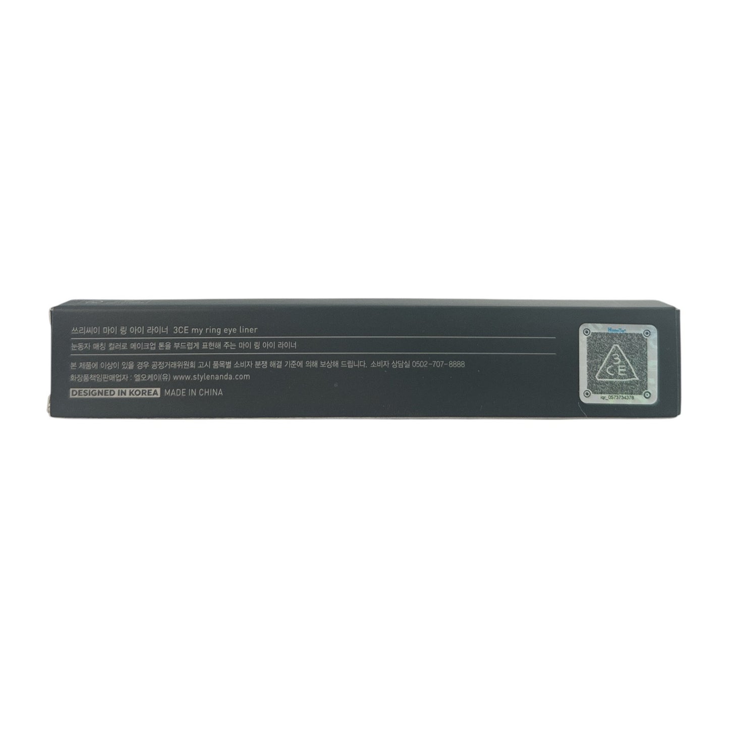 3CE Ultra Long-Lasting Liquid Eyeliner - Ash Black 1pc
