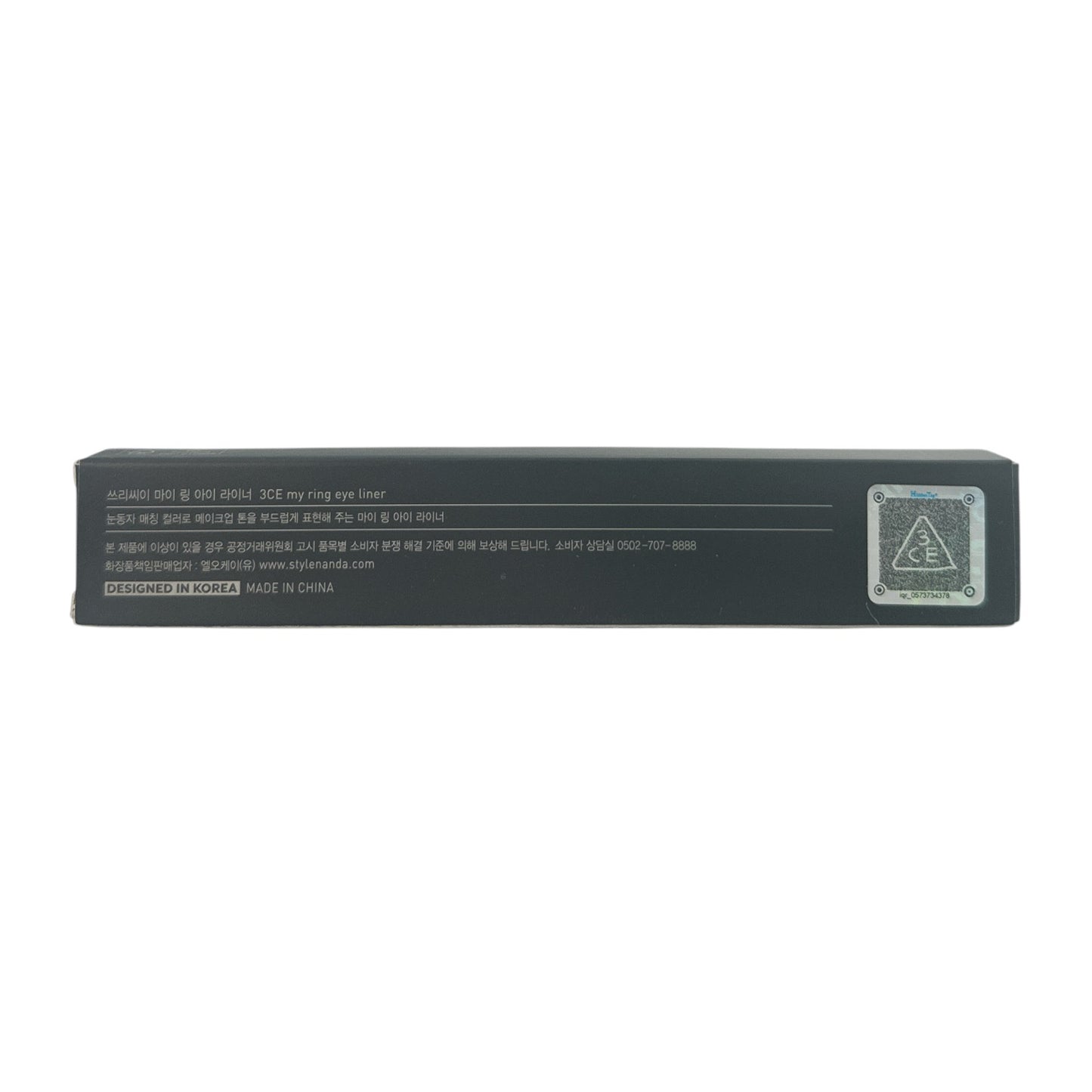3CE Ultra Long-Lasting Liquid Eyeliner - Ash Black 1pc