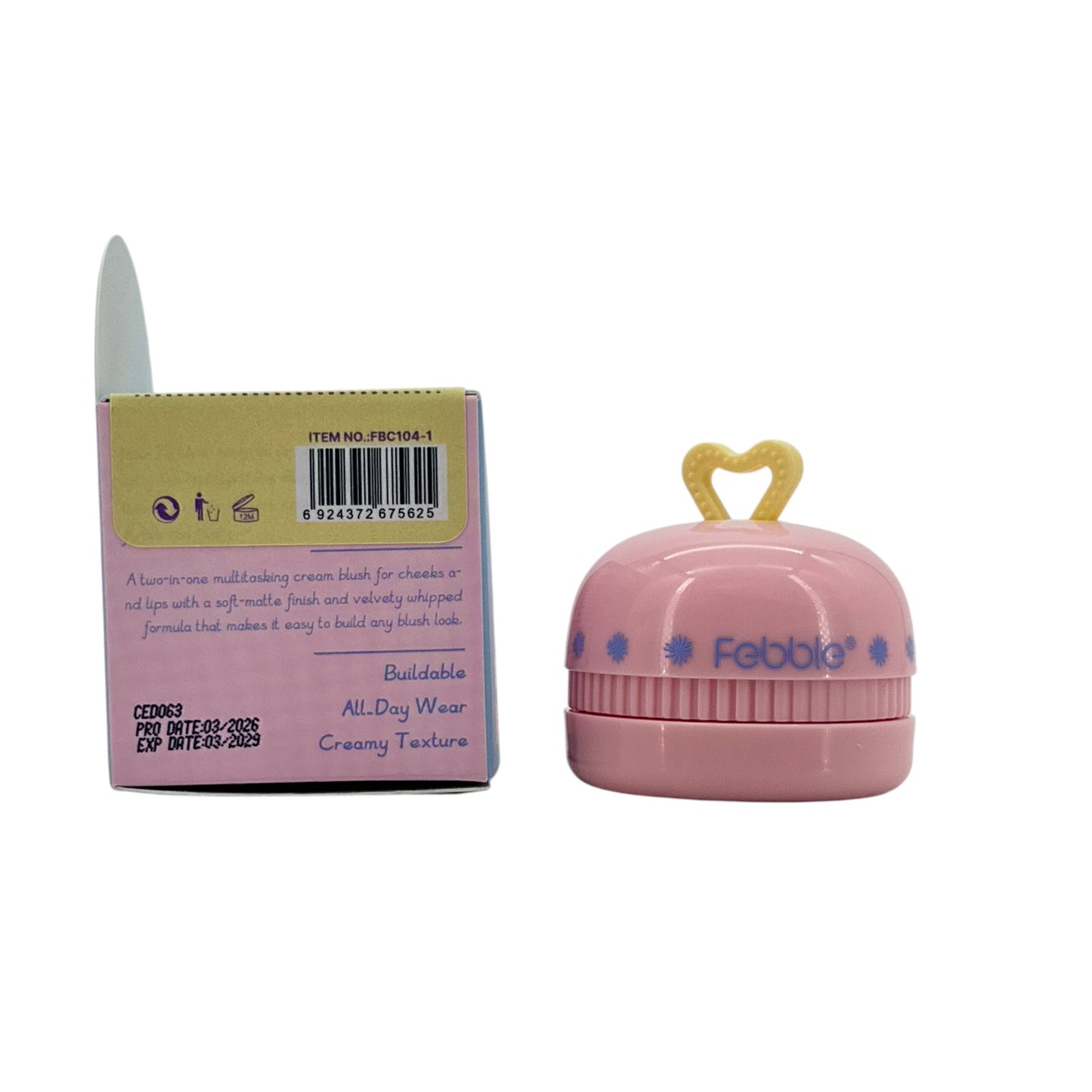 Febble Lip Cheek Mud - 01 5.4g