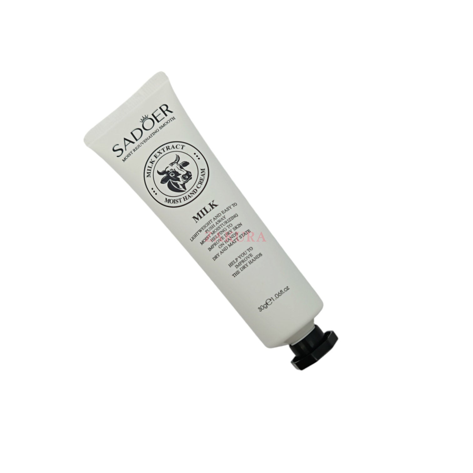 SADOER Hand Cream 30g (Rose/Avocado/Peach/Sakura/Horse Oil/Milk/Sheep) Milk