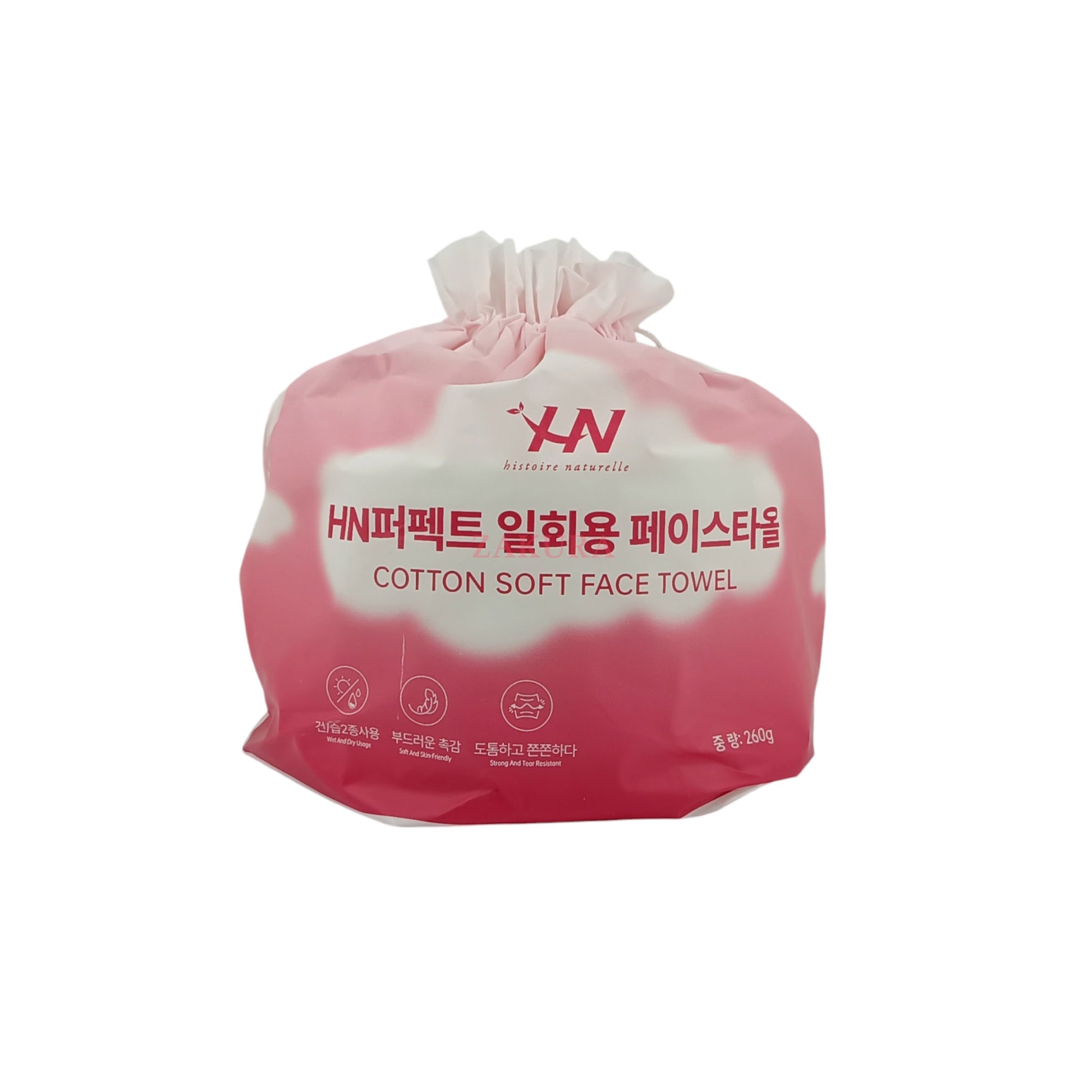 Histoire Naturelle Cotton Soft Face Towel 260g
