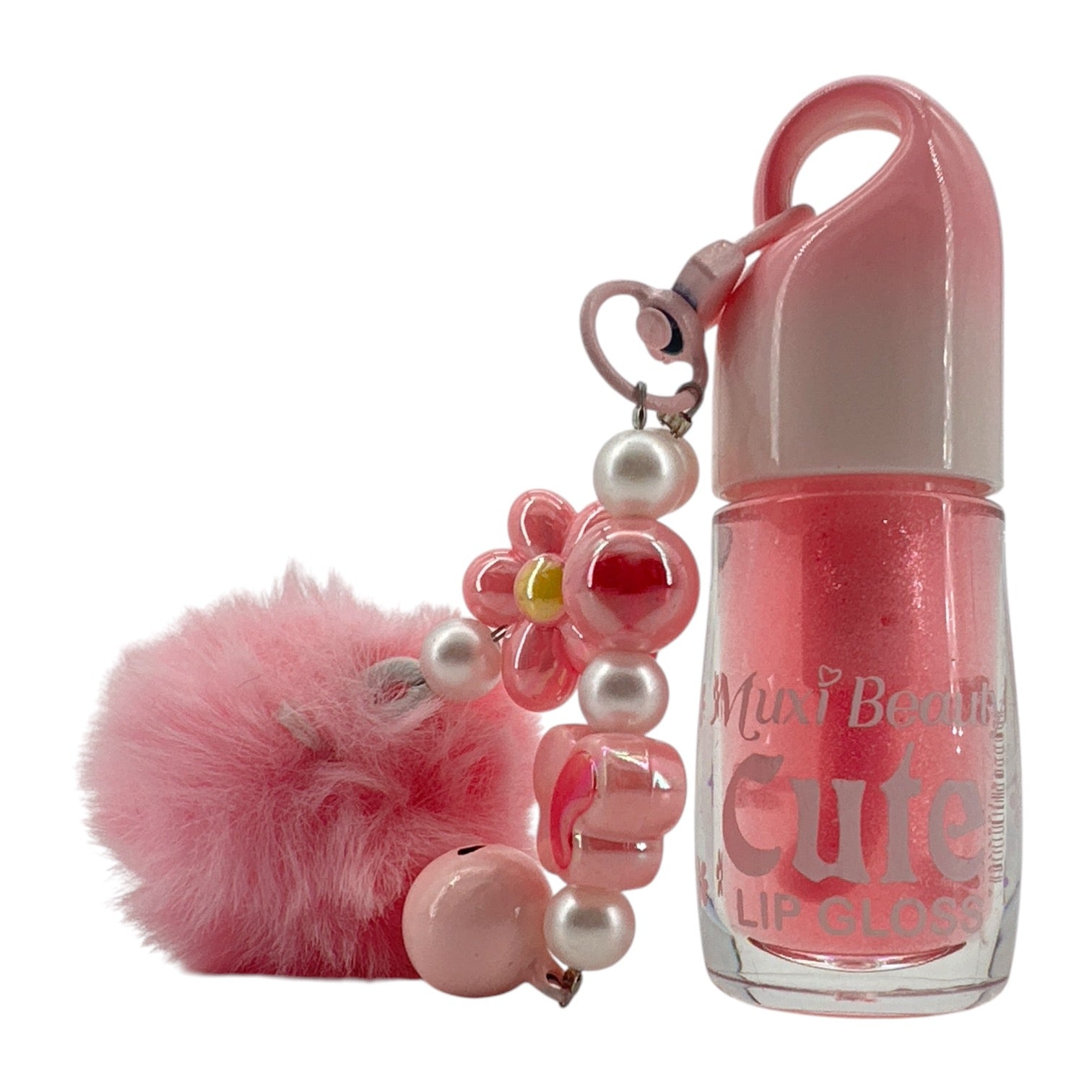 Muxi Beauty Sweet Pom-Pom Lip Gloss 1pc