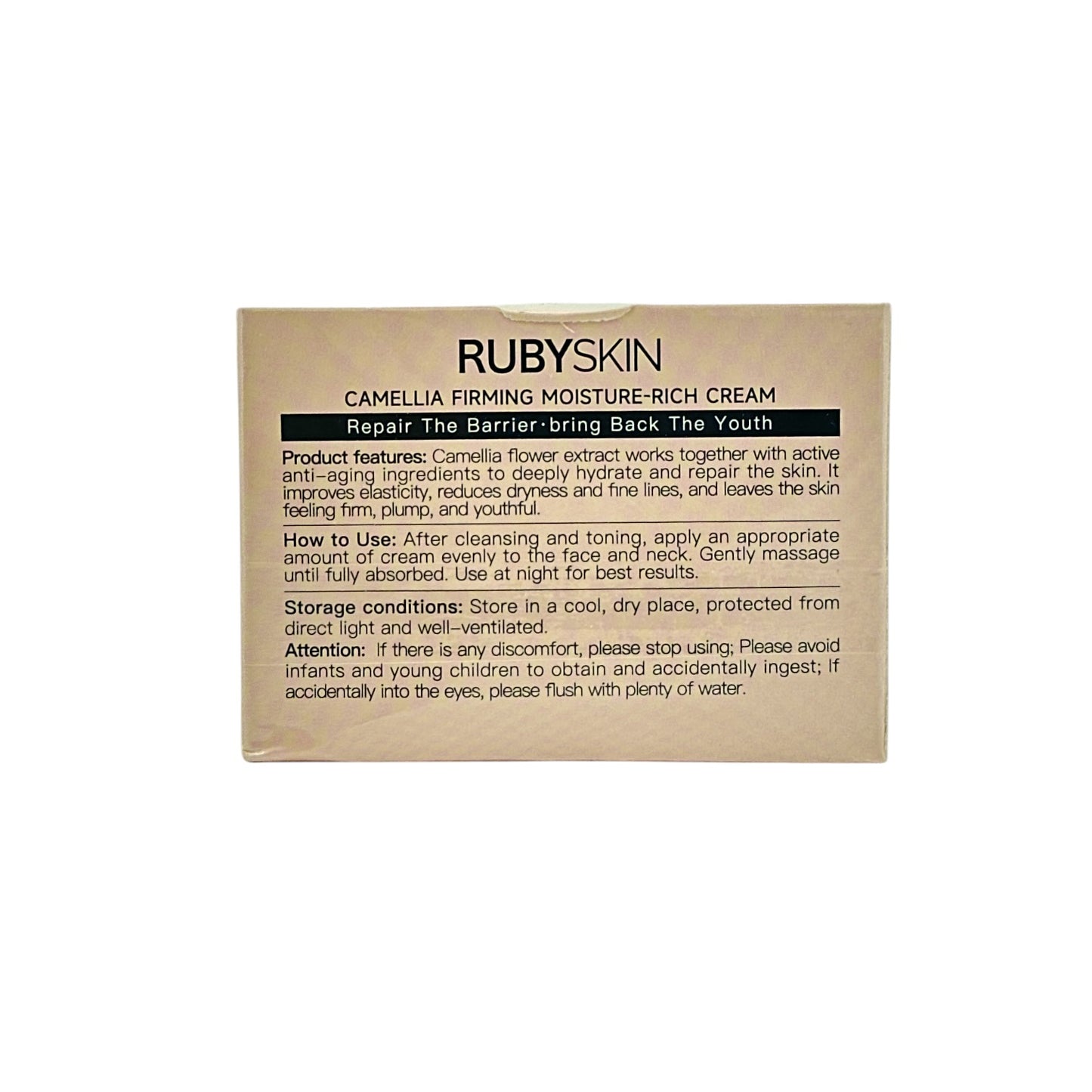 RUBYSKIN Camellia Firming Moisture-Rich Cream 30g