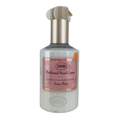 Sabon Perfumed Hand Cream Bottle - Green Rose 200ml