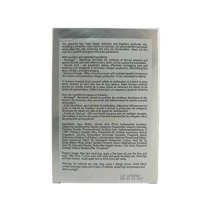 New Angance Diamond Brightening Mask 3pcs – Luxurious brightening sheet mask for radiant, hydrated skin by Zakura Global.