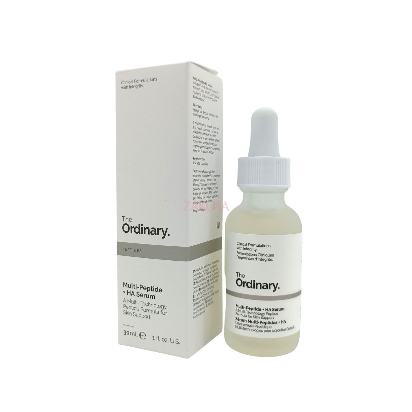 The Ordinary Multi-Peptide + HA Serum (30ml/ 60ml) 30ml