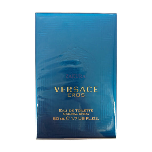 Versace Eros Eau De Toilette Spray (5ml Miniature/50ml/100ml) 50ml