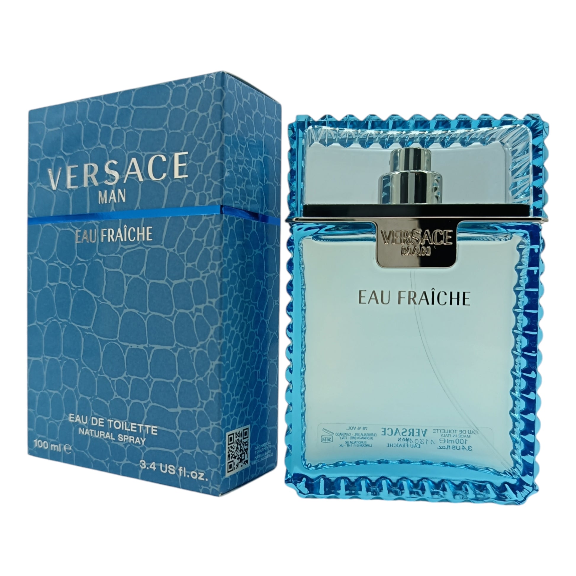 Versace Eau Fraiche Eau De Toilette Spray (5ml Miniautre/50ml/100ml) 100ml