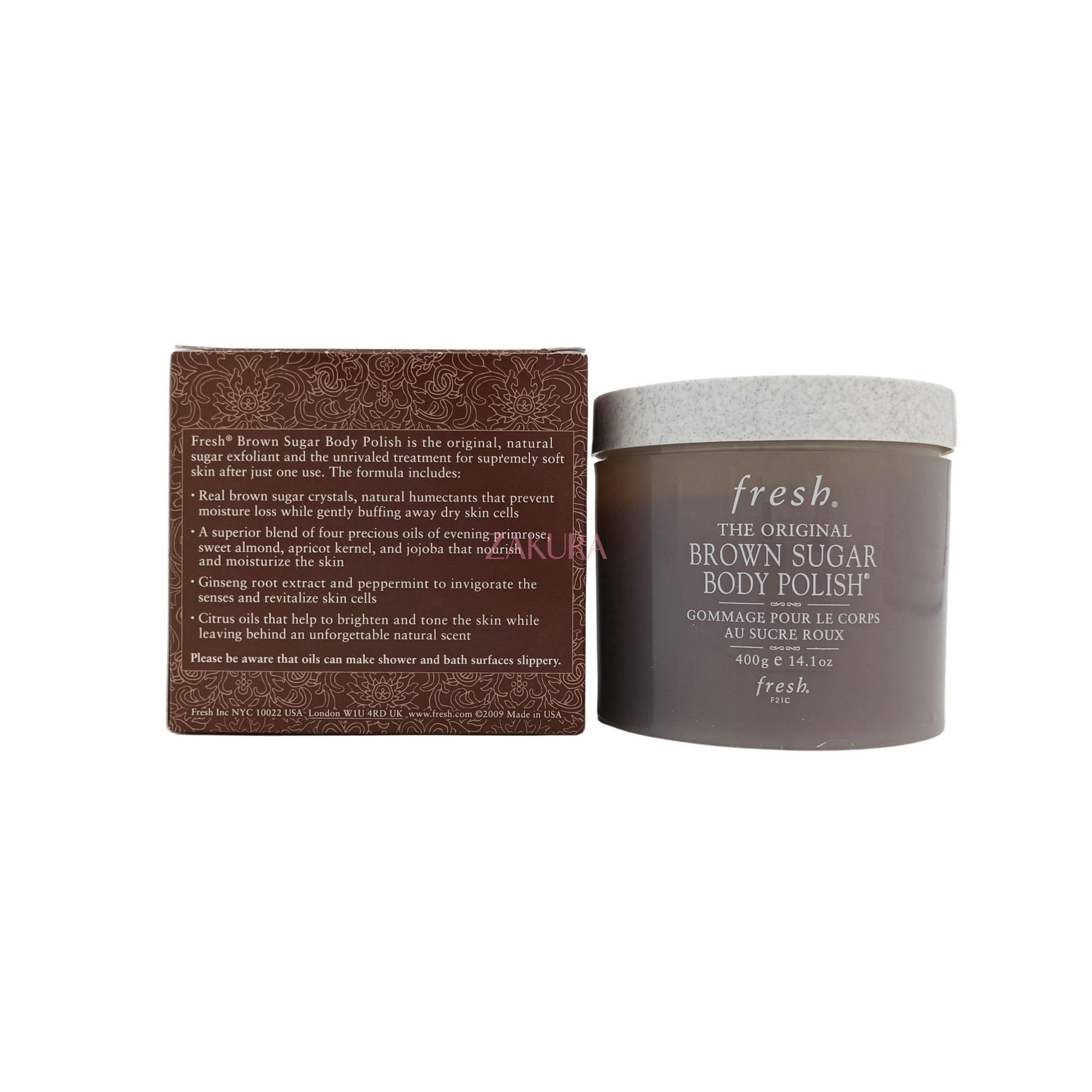 Fresh Brown Sugar Body Polish 400g