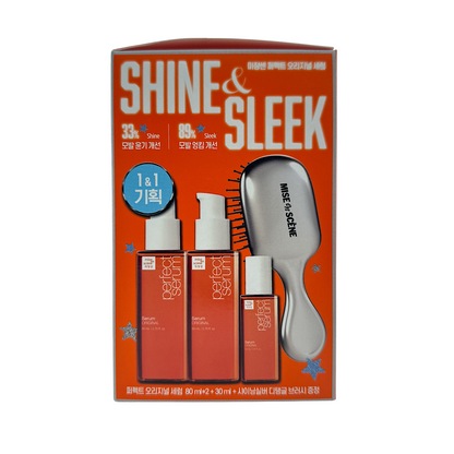 Mise en Scene Shine & Sleek Perfect Serum Set 4pcs