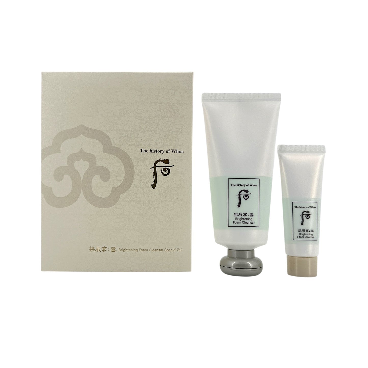 The History of Whoo Brightening Foam Cleanser Set 2pcs