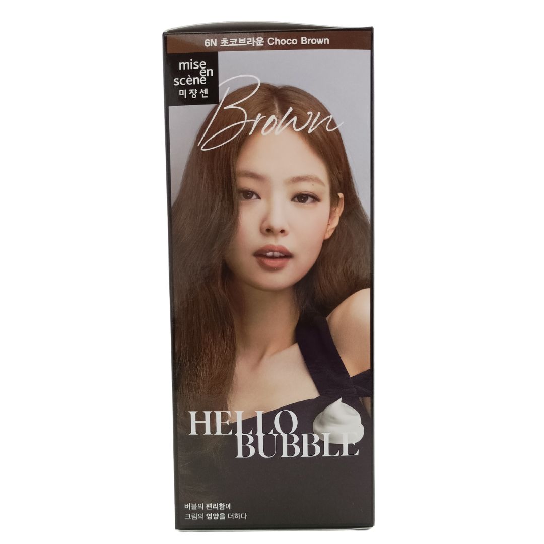 Mise en Scene All New Hello Bubble 32g 6N Choco Brown