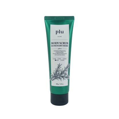 plu Body Scrub 200g (Berry Miix/Rosemary Herb/White Musk) Rosemary Herb