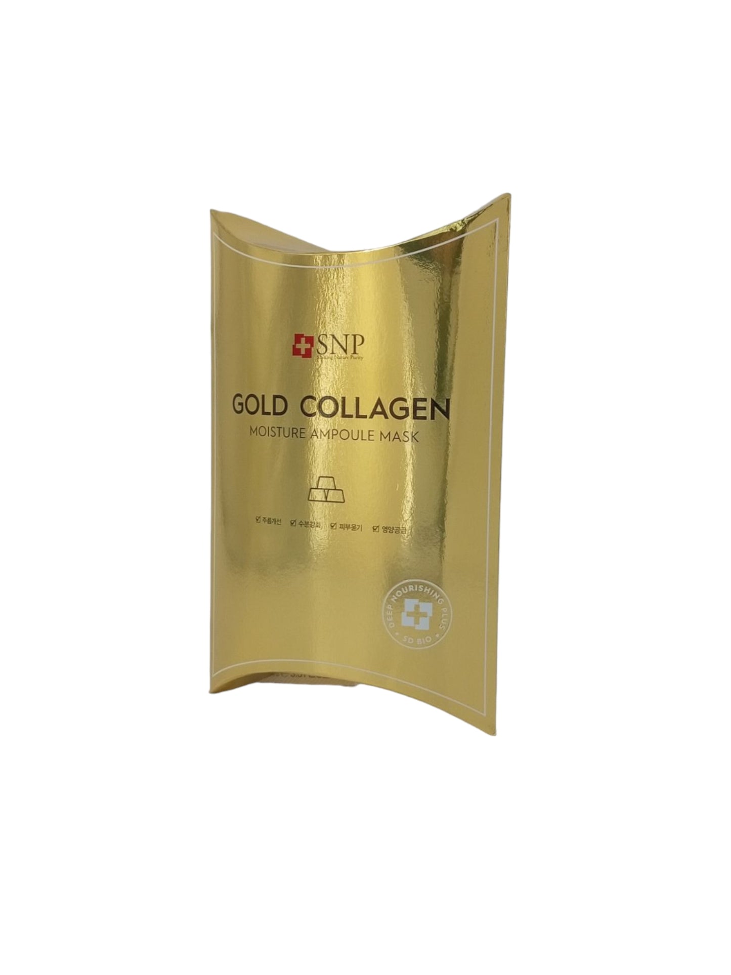 SNP Gold Collagen Ampoule Mask 10pcs