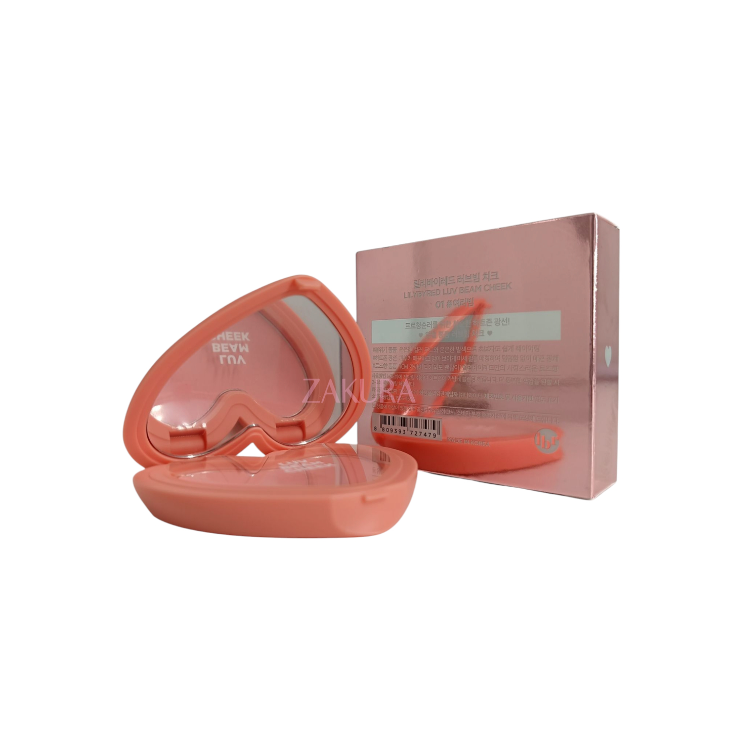 Lilybyred Luv Beam Cheek 4.3g (01 Pure Coral/04 Selfie Red)