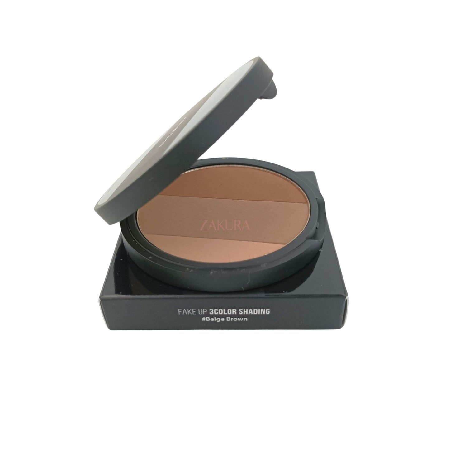 Macqueen NewYork Fake Up 3 Color Shading - Beige Brown 9g