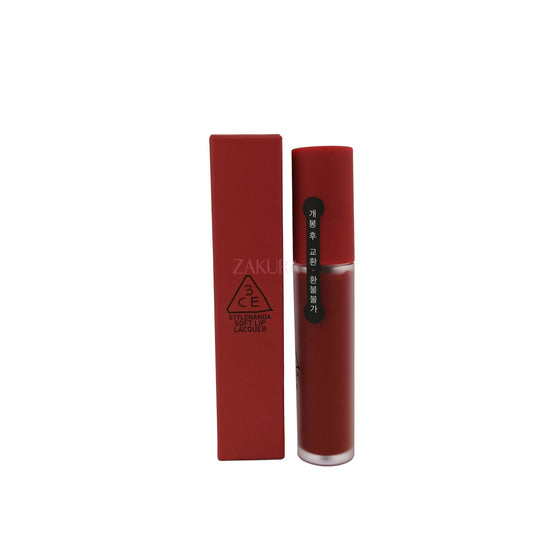 3CE Soft Lip Lacquer 6g (Tawny Red/ Change Mode) Change Mode