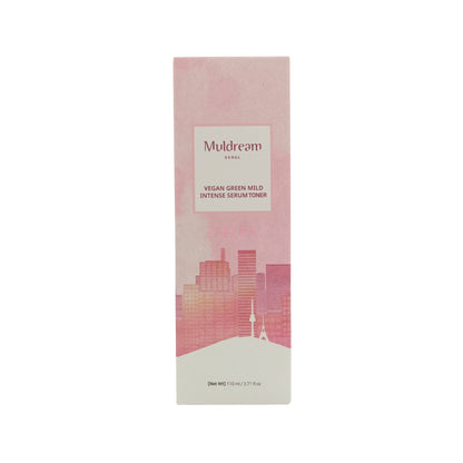 Muldream Vegan Green Mild Serum Toner 110ml (Fresh/Intense) Intense