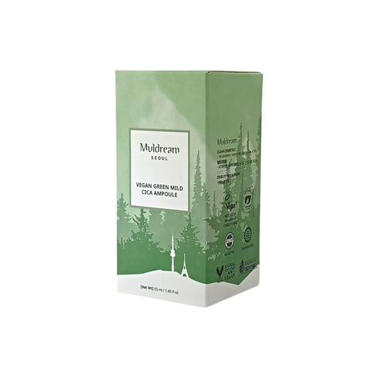 Muldream Vegan Green Mild CICA Ampoule 55ml