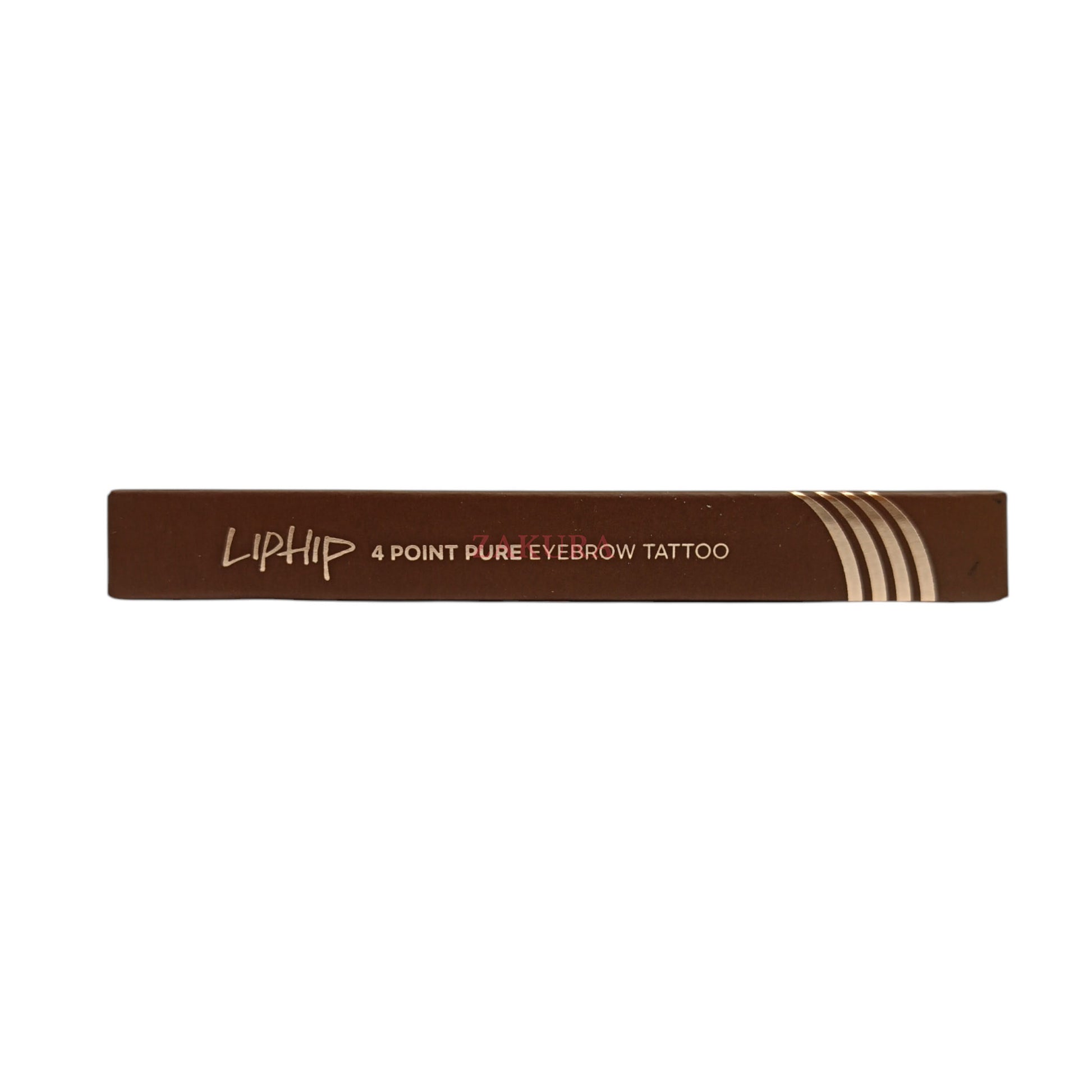 LipHip 4Point Pure Eyebrow Tattoo Pen 0.8g (01 Dark brown/ 02 Light brown) 01 Dark brown