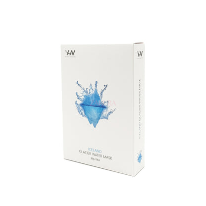 Histoire Naturelle Iceland Glaciel Water Mask 5pcs – hydrating Korean sheet mask with Iceland glacier water, available at Zakura Global