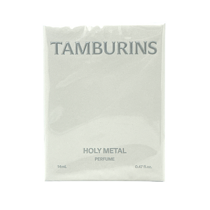 Tamburins Egg Perfume – Holy Metal 14ml, luxury solid fragrance with woody and metallic notes in sculptural egg-shaped packaging, available at Zakura Global.