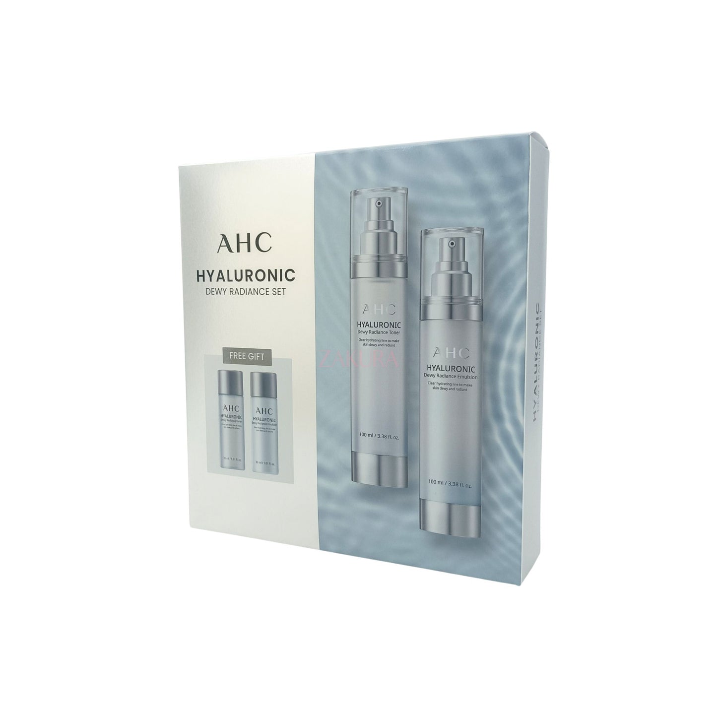 AHC Hyaluronic Dewy Radiance Set 4pcs