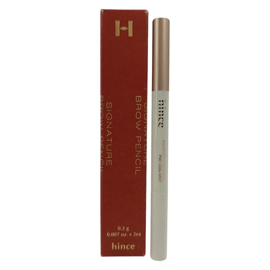 Hince Signature Brow Pencil with Refil 0.2gx2 (Dark Brown/Cool Grey/Natural Brown) Natural Brown