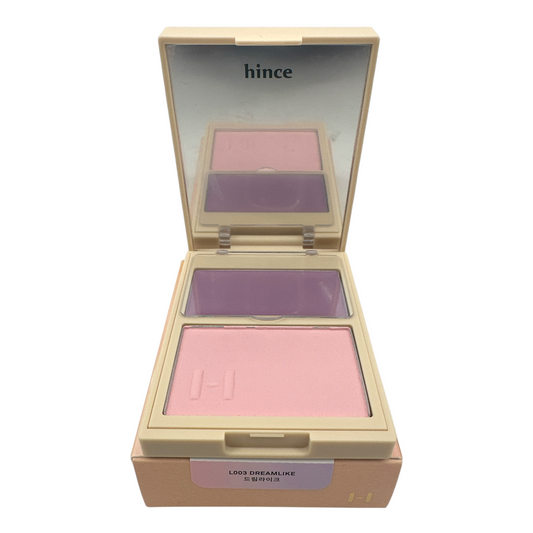 Hince True Dimension Layering Cheek 03 Dreamlike 9.3g – radiant buildable blush in soft pink shade, available at Zakura Global