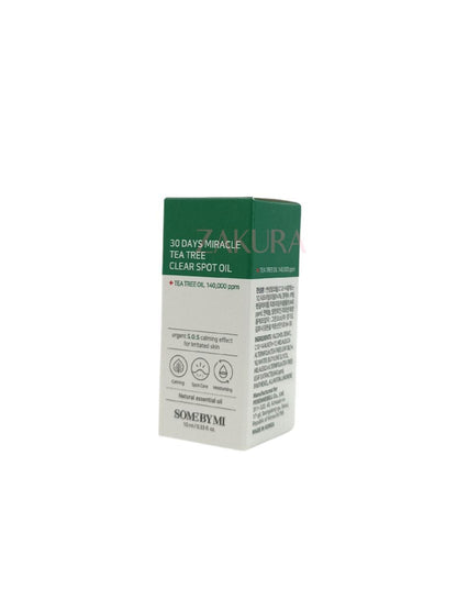 SOME BY MI 30 Days Miracle Tea Tree Clear Spot Oil 10ml