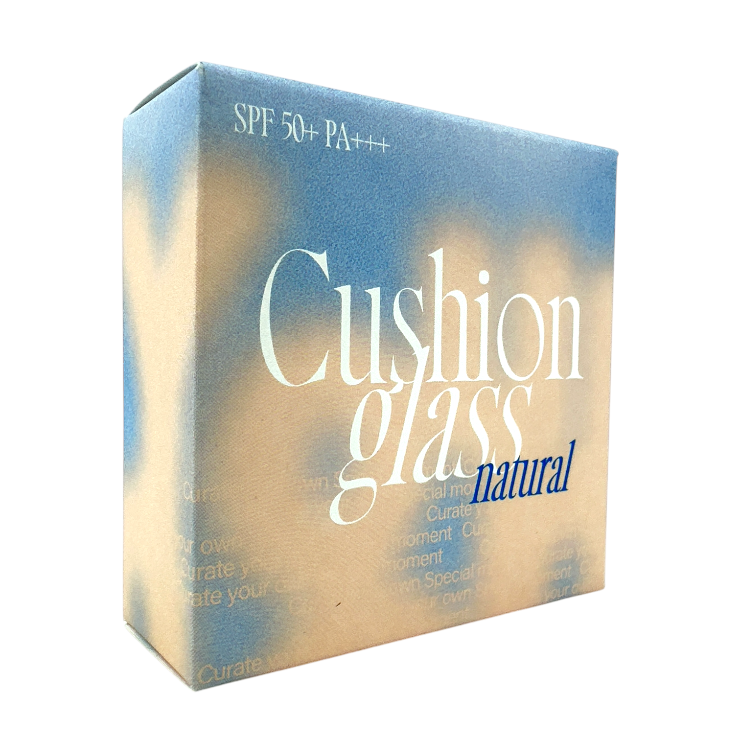 Cushion Glass Natural SPF50+PA+++ -1.5 Peach Glass 13g