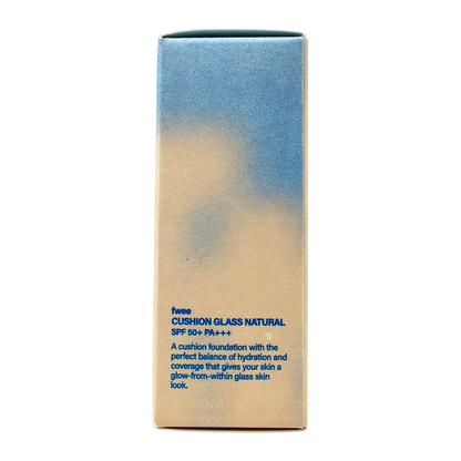 Cushion Glass Natural SPF50+PA+++ -1.5 Peach Glass 13g