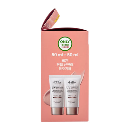 d'Alba Hydrating & Brightening Color-Correcting UV Sunscr 2x50ml