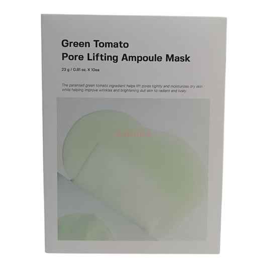 Sungboon Editor Green Tomato Pore Lifting Ampoule Mask 10pcs