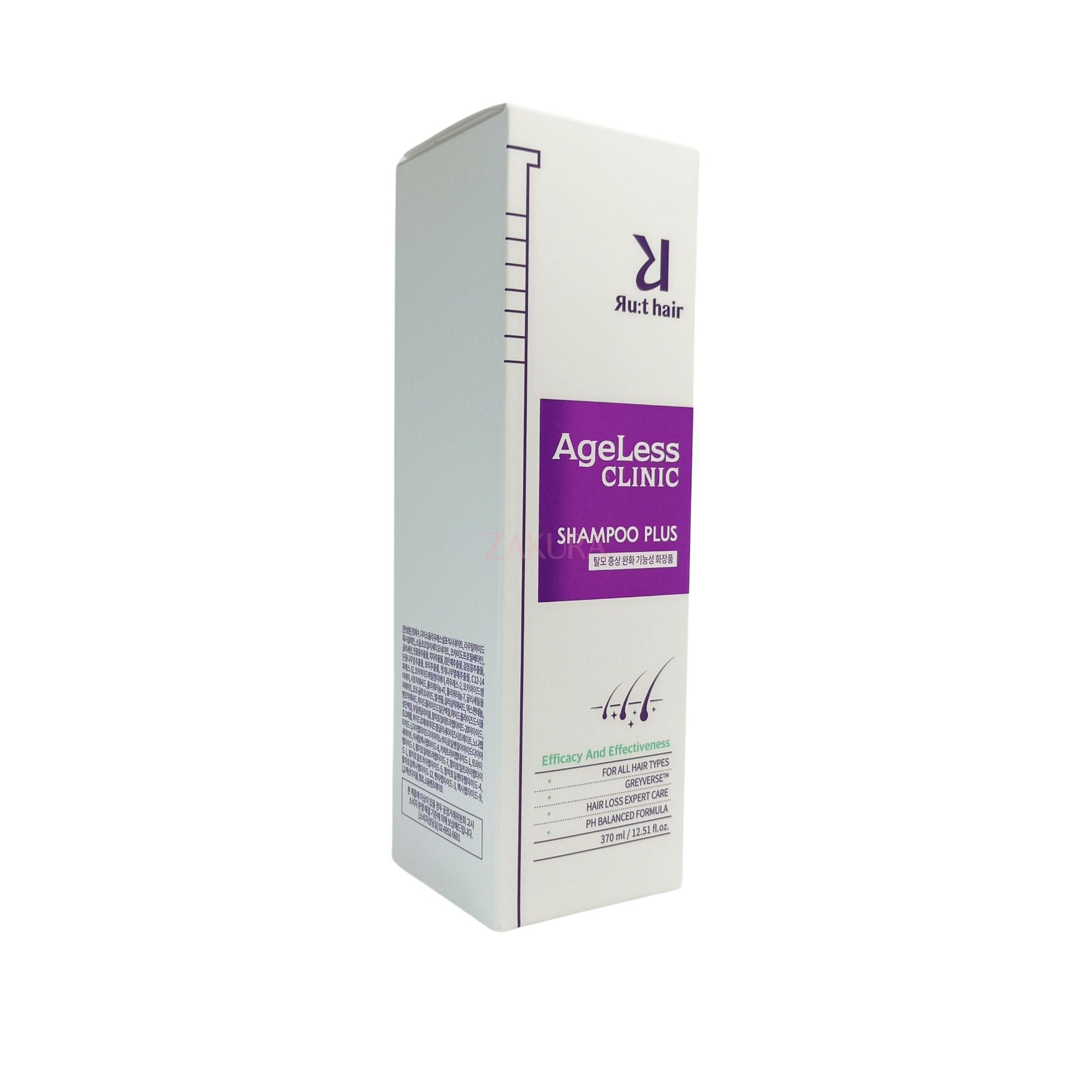 RU:T Scalp Ageless Clinic Shampoo 370ml