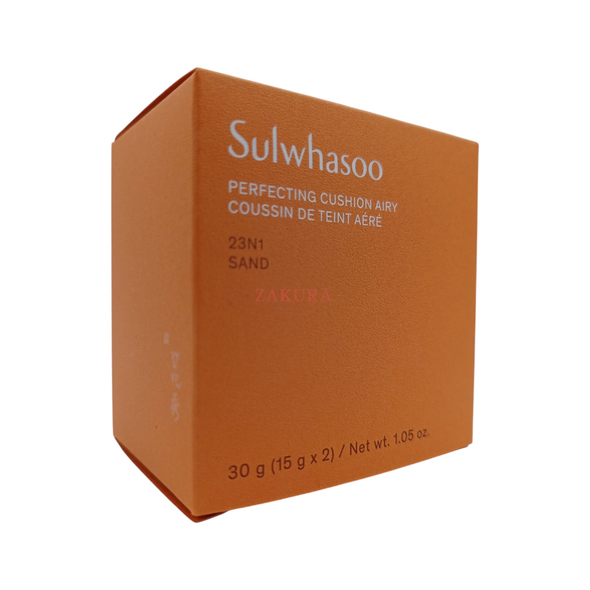 Sulwhasoo Perfecting Cushion Airy SPF50+ -15g+15g (23N1 Sand/21N1 Beige) 23N1 Sand