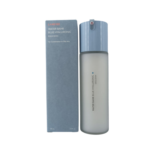 Laneige Water Bank Blue Hyaluronic Emulsion 120ml (Combin-Oily/Normal-Dry Skin) Combin-Oily