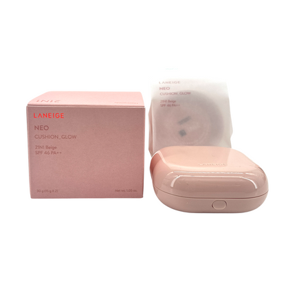 Laneige NEO Cushion Glow SPF46 - 21N1 Beige 2x15g