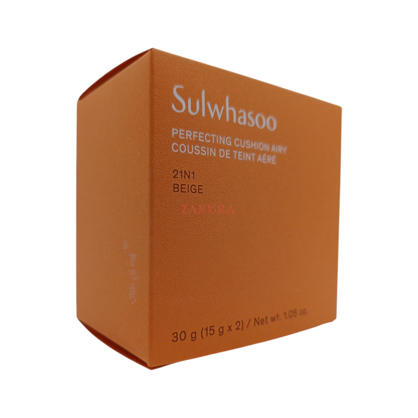 Sulwhasoo Perfecting Cushion Airy SPF50+ -15g+15g (23N1 Sand/21N1 Beige) 21N1 Beige