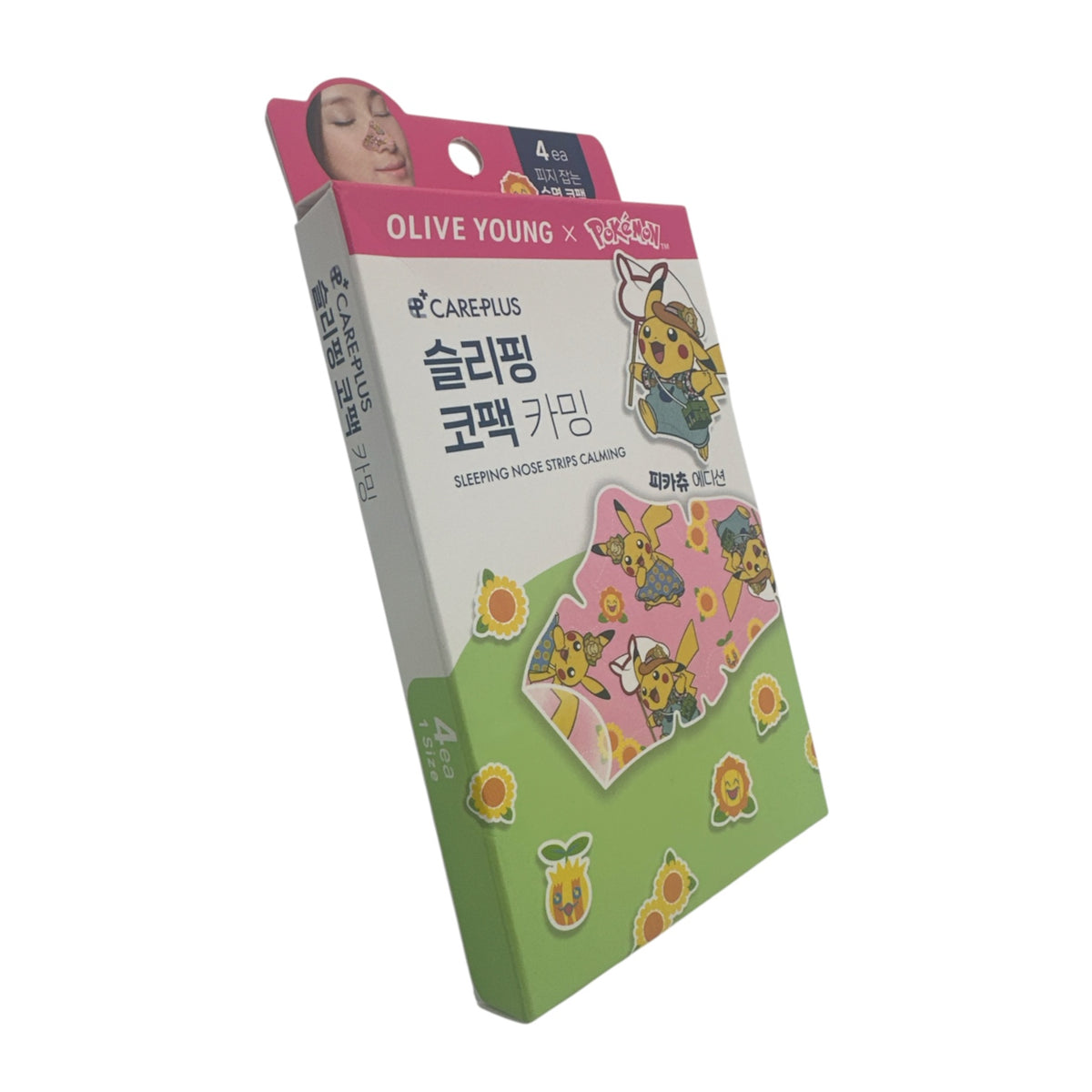 Careplus Sleeping Nose Strips Calming (Pikachu Edition) 4pcs