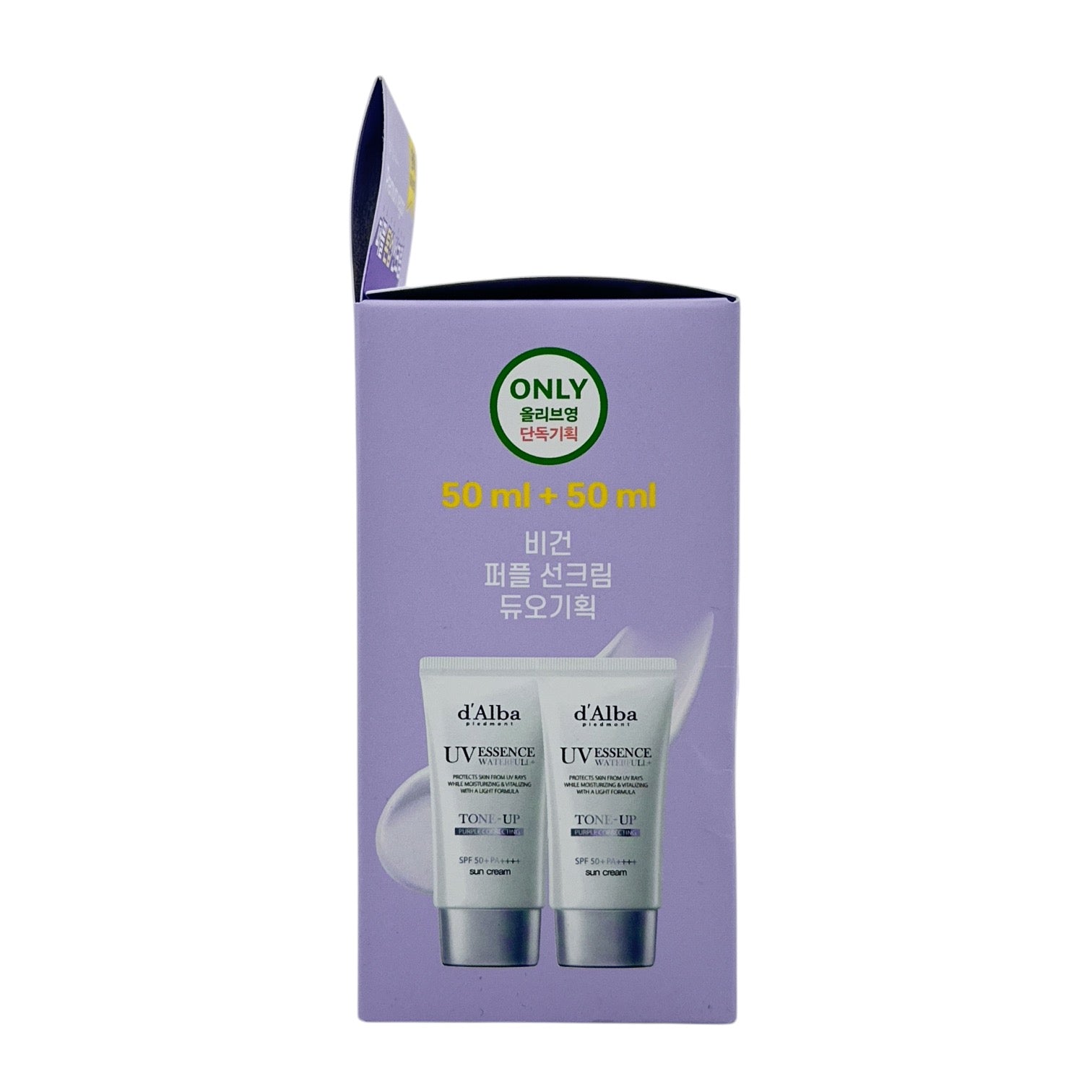 d'Alba Hydrating and Brightening Color-Correcting UV Suns 2x50ml