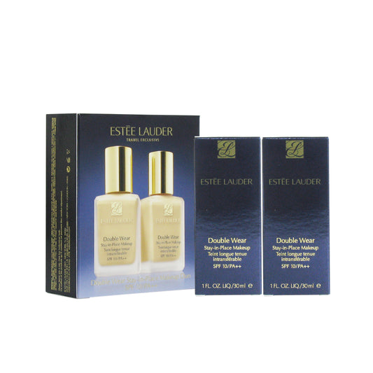 Estee Lauder Double Wear Stay In Place MU SPF10 2x30ml(1W1 Bone Duo/1W2 Sand Duo/2C0 Duo) 1W2 Sand Duo