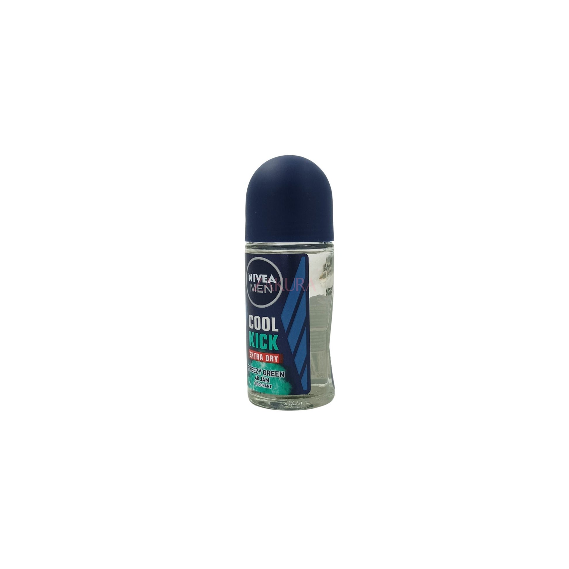 Nivea Men Roll On 50ml(Back & White Invisible Original/Fresh Active/Black & White Invisible Fresh/ Deep Black Charcol Espresso/Cool Kick Extra Dry) Cool Kick Extra Dry