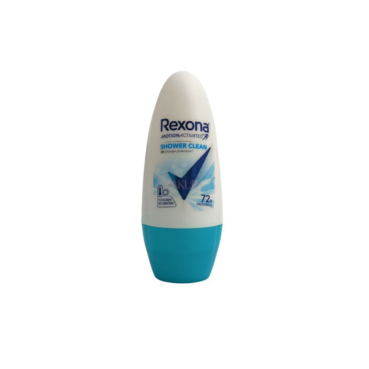 Rexona Anti-Perspirant Roll on 45ml (Shower Clean/Powder Dry/Ice Cool) Shower Clean