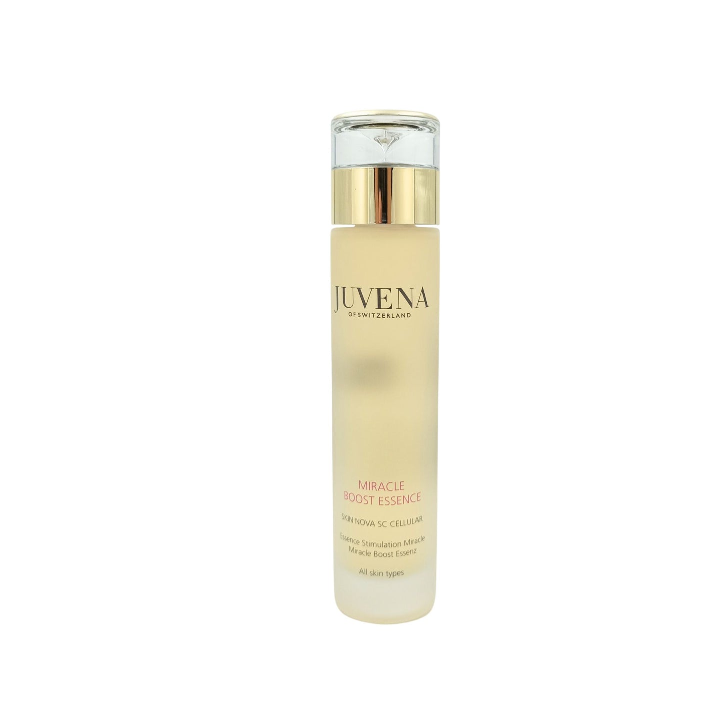 Juvena Miracle Boost Essence 125ml – Hydrating and revitalizing essence for youthful, radiant skin by Zakura Global.