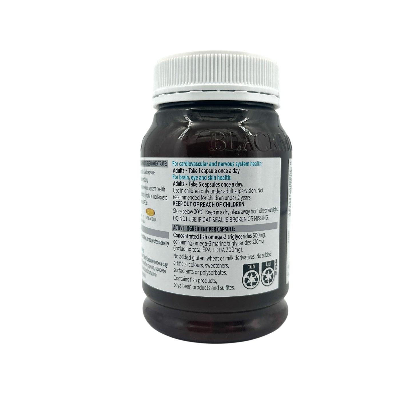 Blackmores Omege Mini Double Concentrate Odourless 400caps