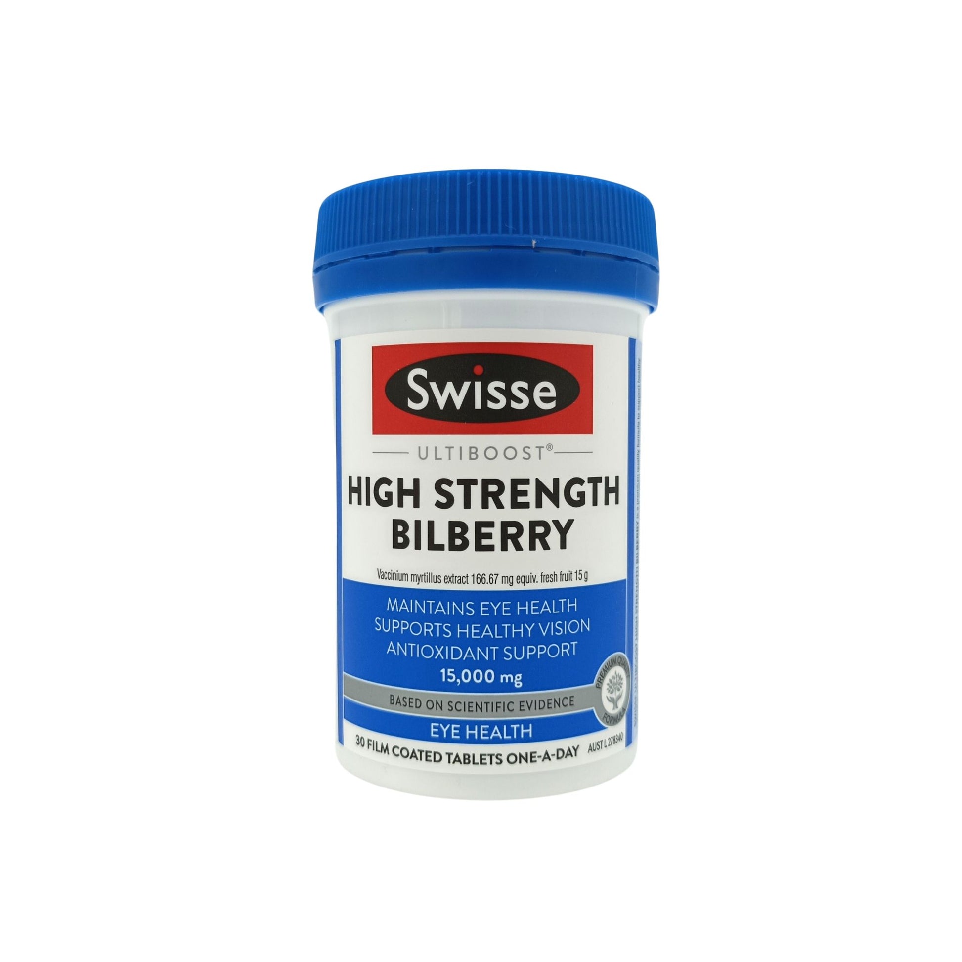 Swisse Ultiboost High Strength Bilberry 30caps