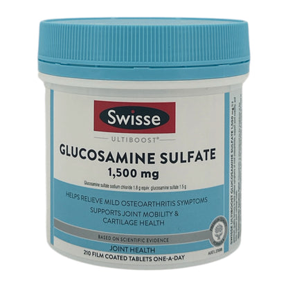 SWISSE GLUCOSAMINE SULFATE 1500MG 210caps