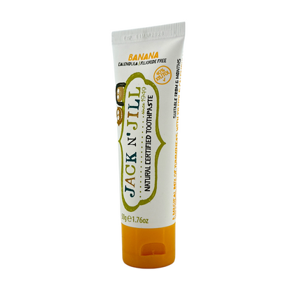Jack N Jill Natural Toothpaste (banana flavor) 50ml